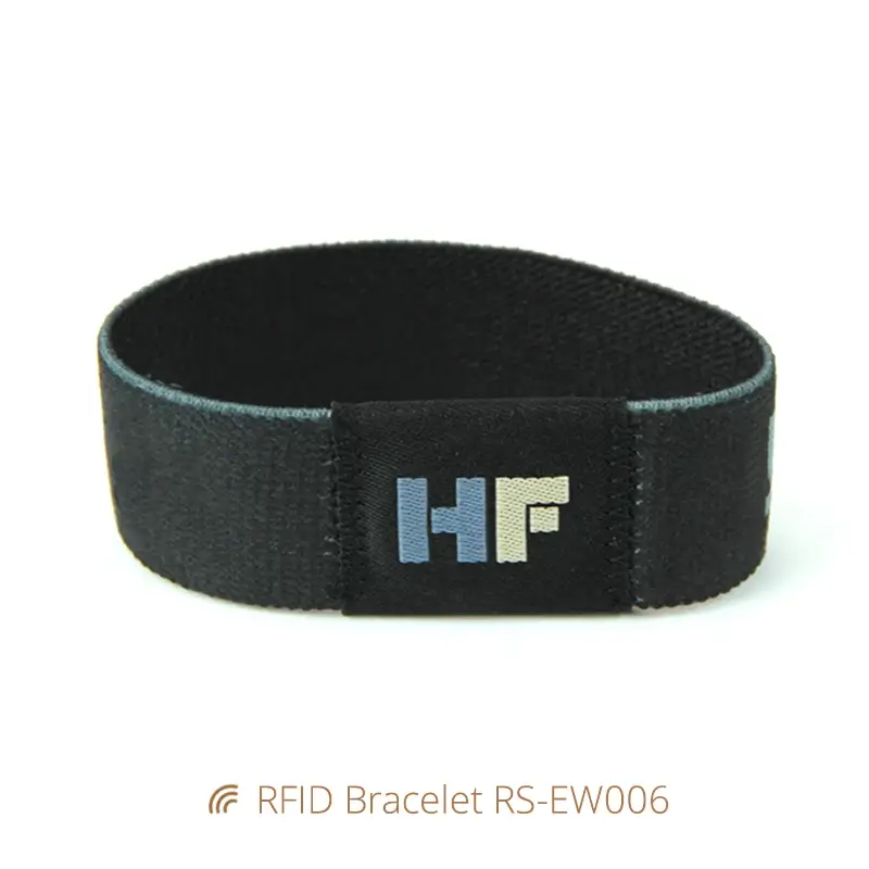 Custom NFC Elastic Wristbands RFID Bracelets for Events