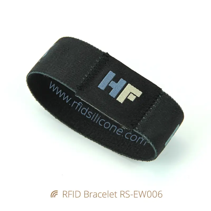 Custom NFC Elastic Wristbands RFID Bracelets for Events