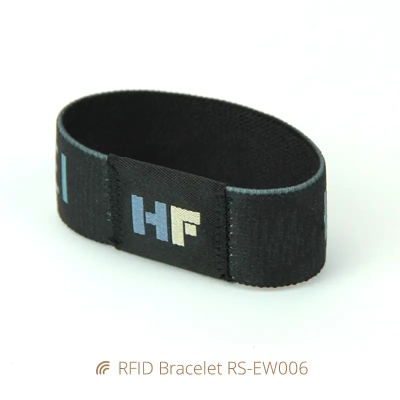 Custom NFC Elastic Wristbands RFID Bracelets for Events