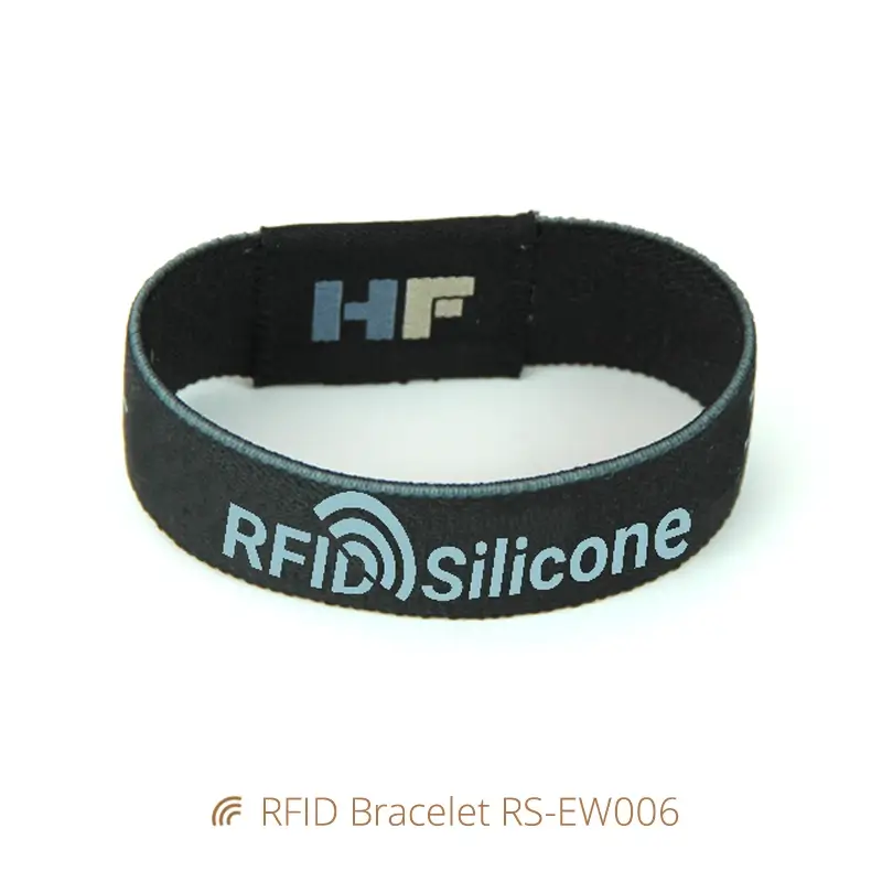 Custom NFC Elastic Wristbands RFID Bracelets for Events