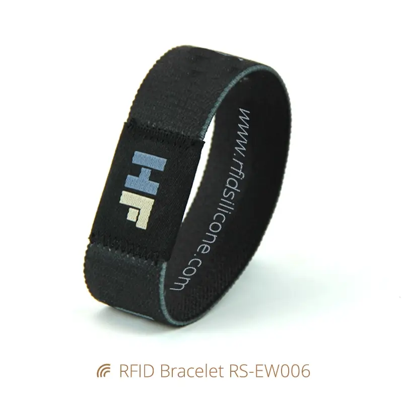 Custom NFC Elastic Wristbands RFID Bracelets for Events