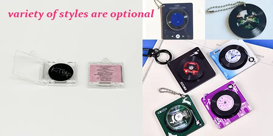 There are variety of styles of the mini NFC CD tag to choose from.