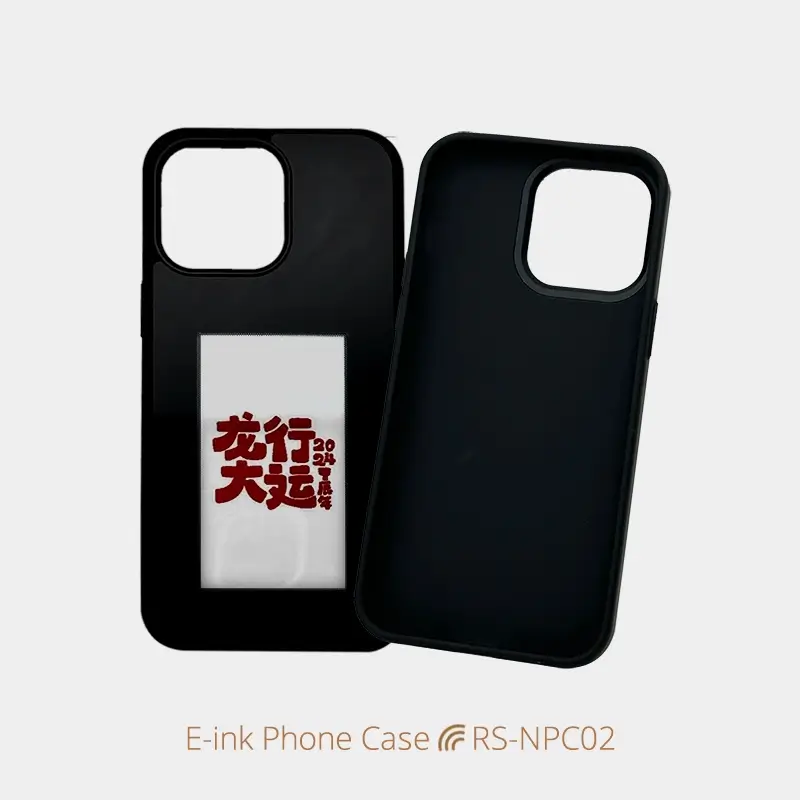 Custom NFC E Ink Phone Case with 4-color E-ink Screen