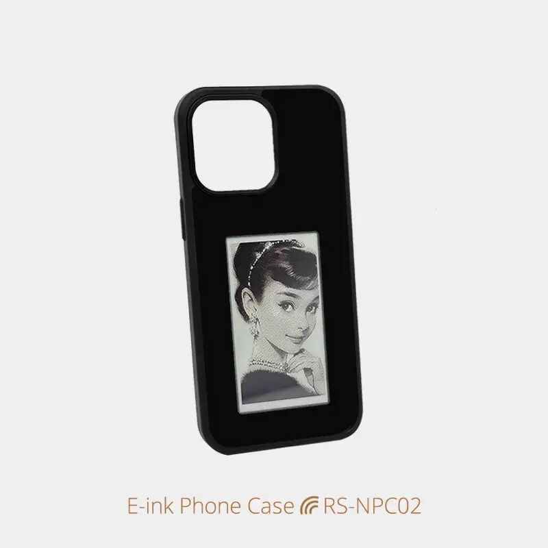 Custom NFC E Ink Phone Case with 4-color E-ink Screen