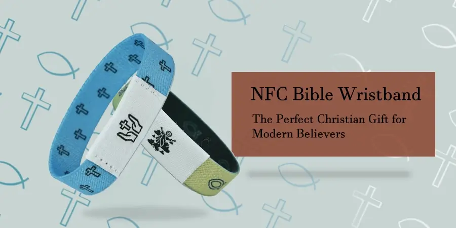 nfc bible wristband: perfect christian gift for modern believers