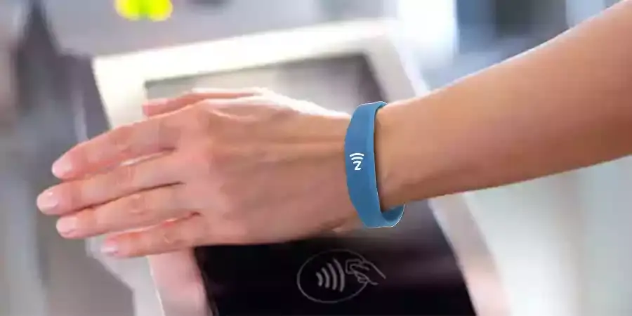 nfc wristbands for public transport payment