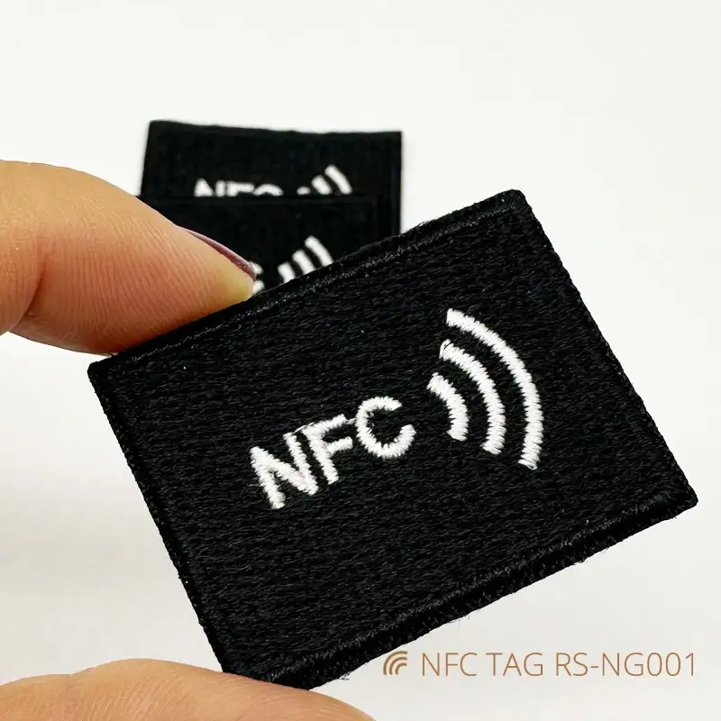 NFC Patch Fabric Iron-On Tags NTAG213 Clothing Tags