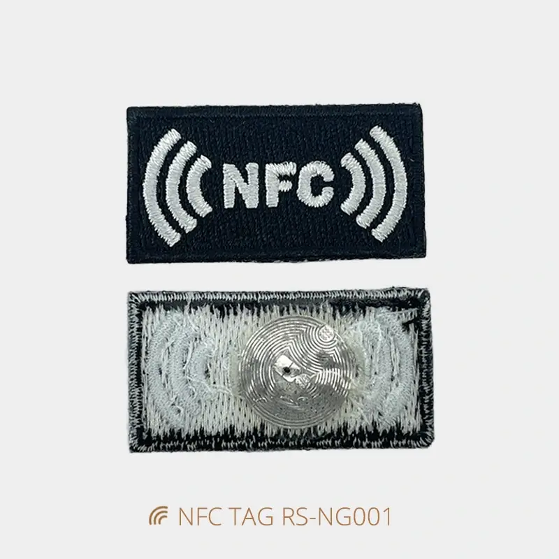 NFC Patch Fabric Iron-On Tags NTAG213 Clothing Tags