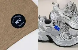 the nfc clothing tags is widely use on clothing, shoes and bags