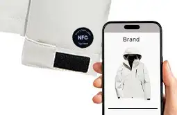 the nfc clothing tags for checking clothing information