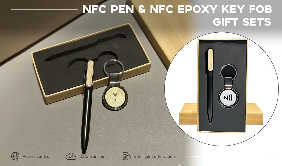 CXJ NFC Pen & Key Fob NFC Epoxy tags Gift Sets