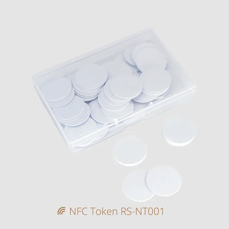 Blank NFC Token NTAG215 Coin Tags Amiibo NFC PVC Cards