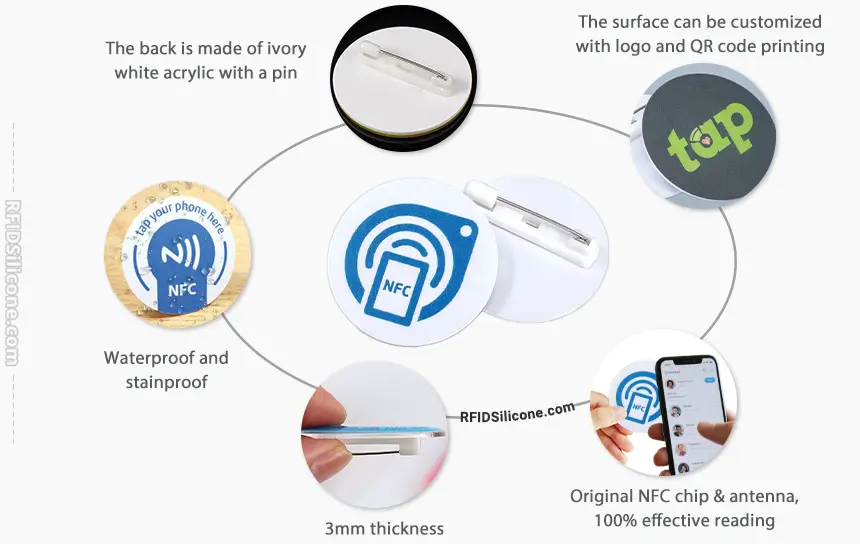 Product Details CXJ NFC Pin RS-NP007