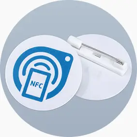 CXJ Smart PVC NFC Pin Tags NTAG213 Badges