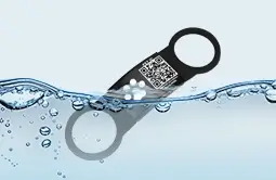 the smart pet tag is waterproof