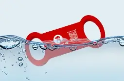 the silicone pet tag rs-pt022 is waterproof
