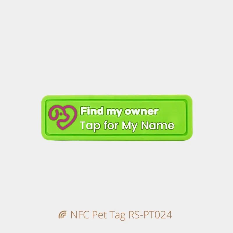 Custom Eco-friendly Silicone Pet ID Tags Wholesale