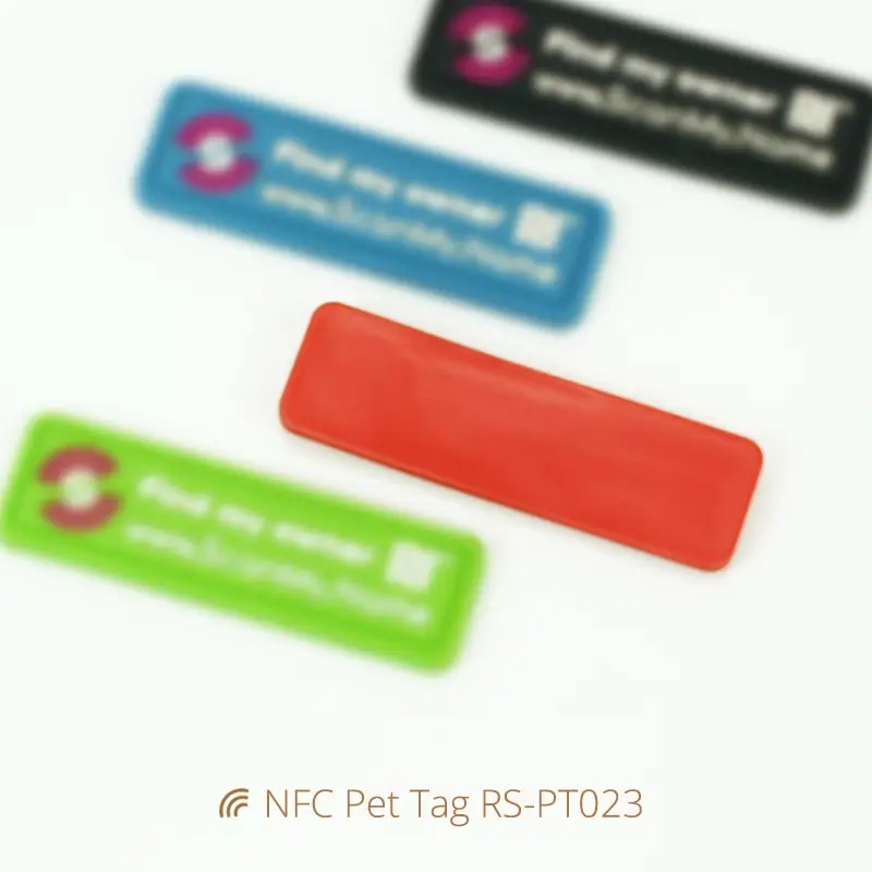 Custom Eco-friendly Silicone Pet ID Tags Wholesale