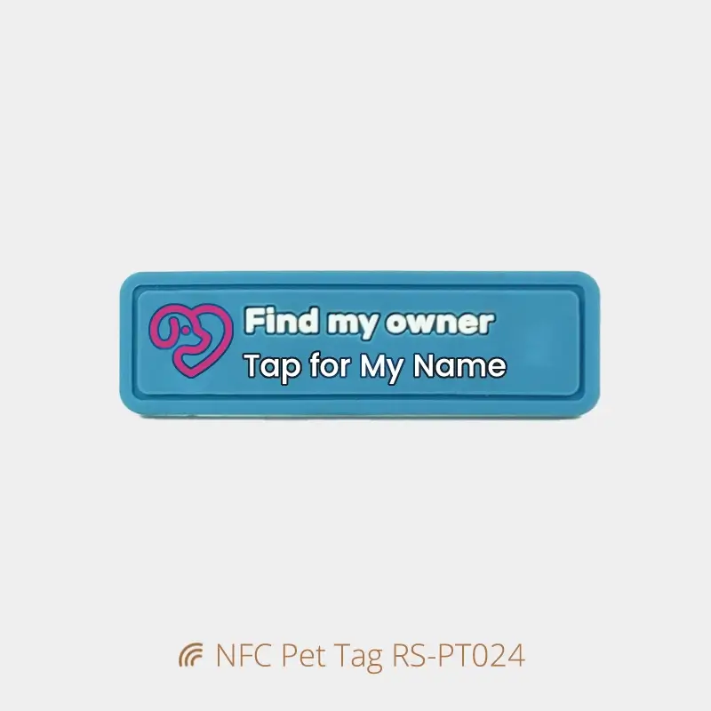 Custom Eco-friendly Silicone Pet ID Tags Wholesale