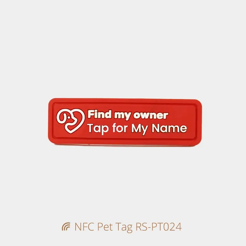 Custom Eco-friendly Silicone Pet ID Tags Wholesale