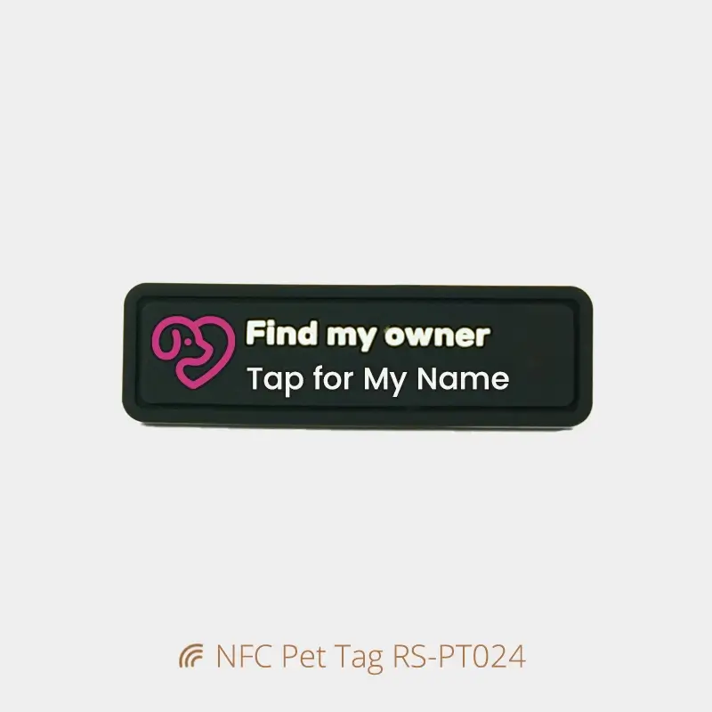 Custom Eco-friendly Silicone Pet ID Tags Wholesale