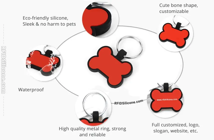 details of digital dog tag rs-pt025