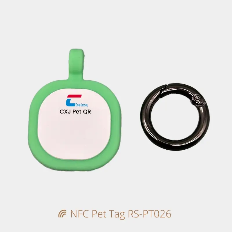 Silicone Pet ID Collars Anti-lost Pet Tags