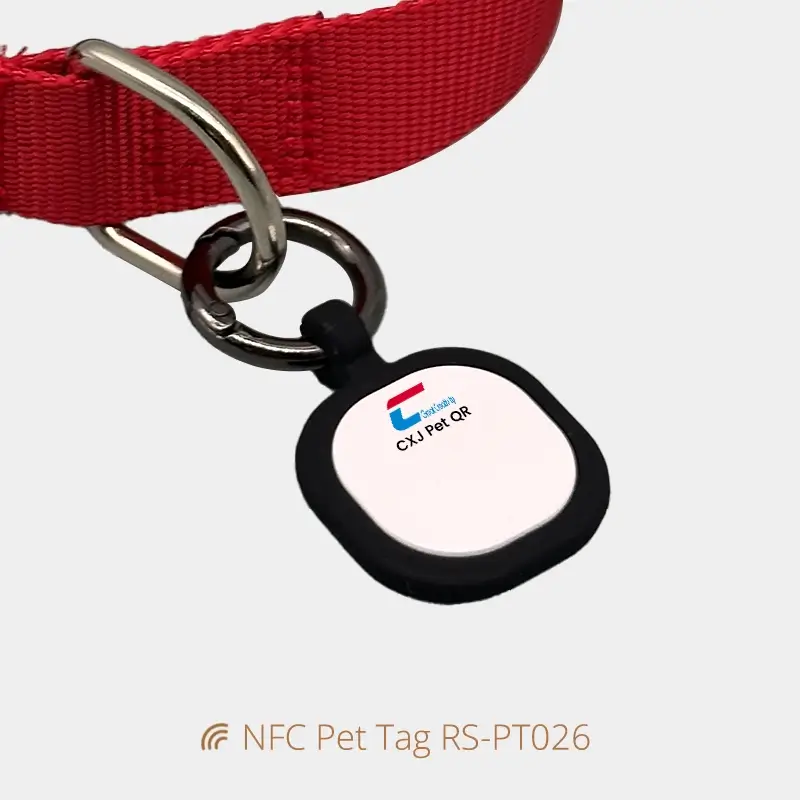 Silicone Pet ID Collars Anti-lost Pet Tags