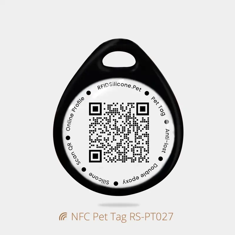 Custom Cat Name Tags ABS Epoxy Anti-lost Pet Tags