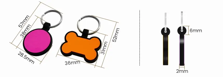 size of digital dog tag rs-pt025
