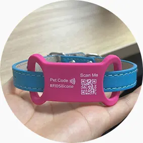 NFC Silicone Pet tag RS-PT022