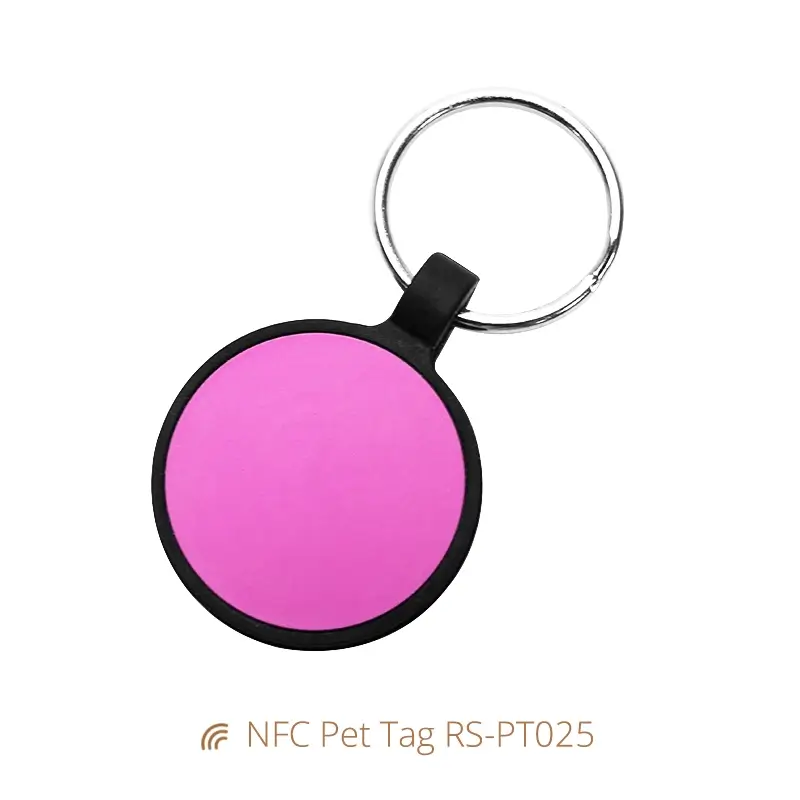 NFC Digital Dog Tag Silicone Tag Waterproof