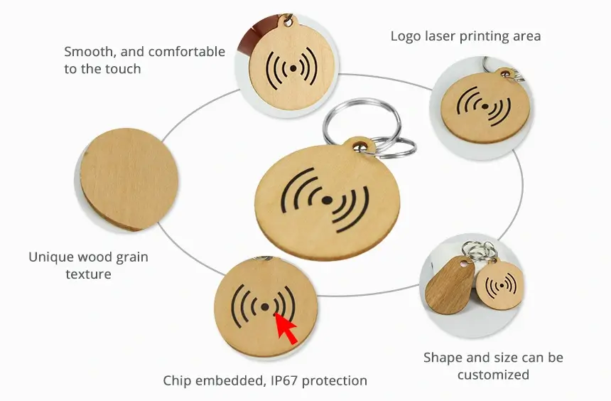 details of nfc keychain tag rs-nk003