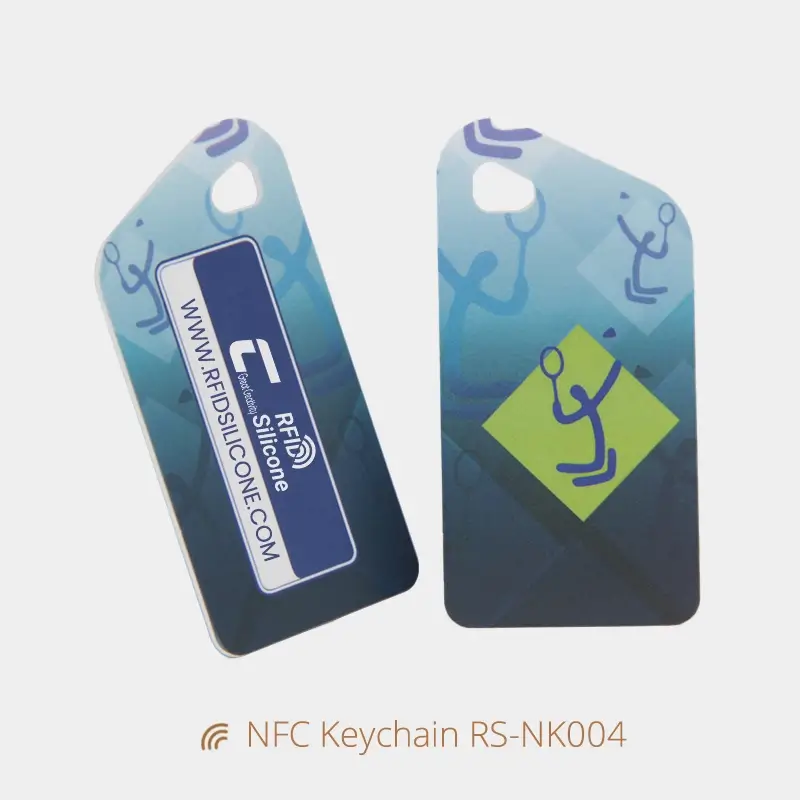 Custom NFC Keychain Tap for Hotel Access Control