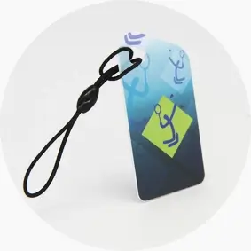 custom nfc keychain rs-nk004