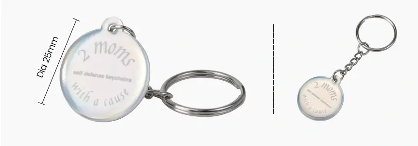 size of epoxy round nfc key tags rs-nk005