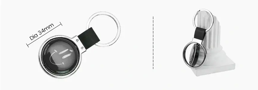 size of nfc keyfob rs-nk008