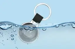 the nfc keyfob rs-nk008 is waterproof67