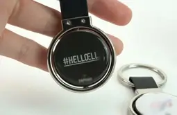 the nfc keyfob rs-nk008 has clear pattern and smooth edges