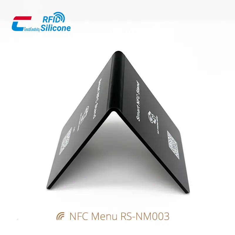 Double-Sided Menu Stand NFC Smart NFC Acrylic Holder