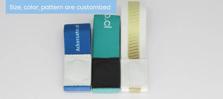 the size color pattern of nfc&rfid elastic wristbands are customized on rfidsilicone