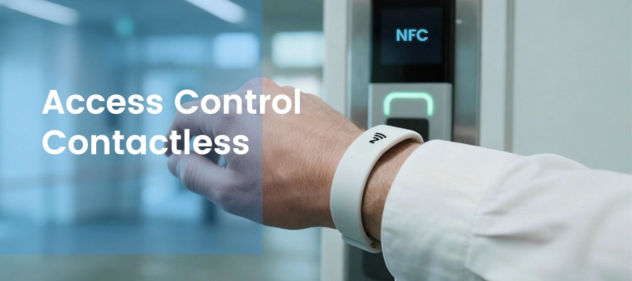 the nfc can be used on access control