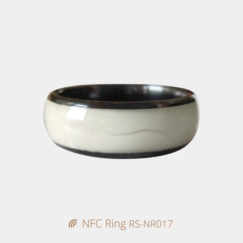 Luminous Ceramic NFC Smart Ring NTAG213 Ring Wholesale