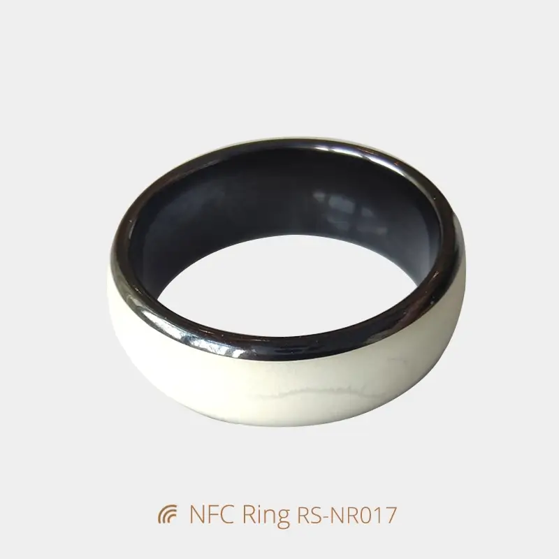 Luminous Ceramic NFC Smart Ring NTAG213 Ring Wholesale