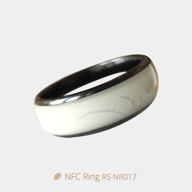 Luminous Ceramic NFC Smart Ring NTAG213 Ring Wholesale