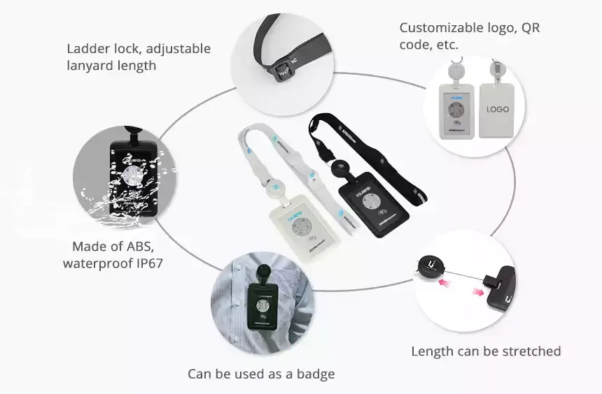 details of nfc lanyard rs-nl001