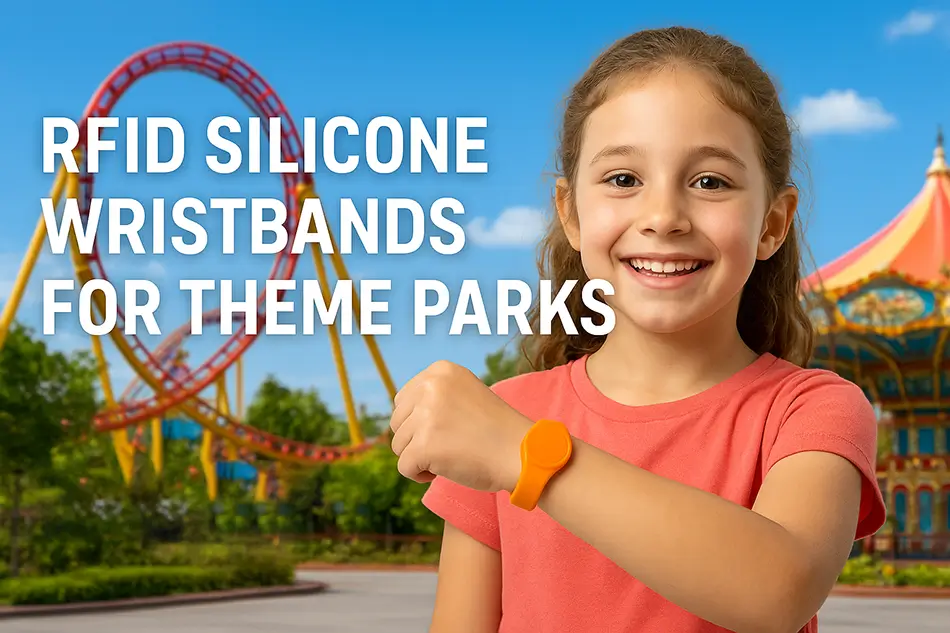 RFID Silicone Wristbands for Theme parks