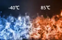 When -40℃ ~ 85℃, can work reliably.