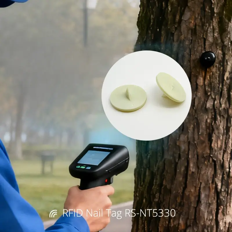 Long Distance Reading RFID Nail Tag for Tree