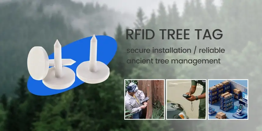 Mini Size 41*28mm RFID Tree Tag for Tacking Supplier